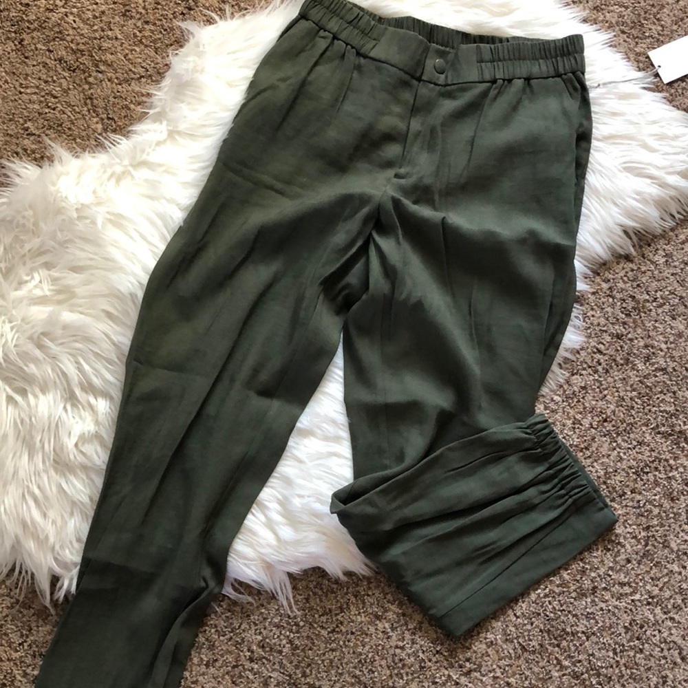 Olive dress pants